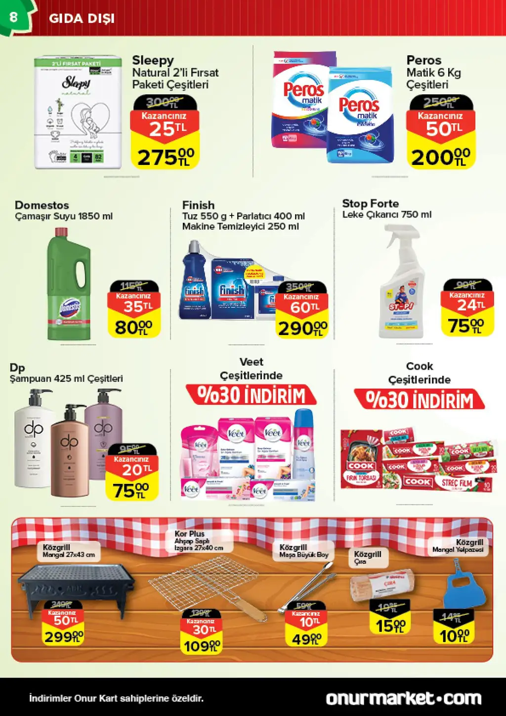 Onur Market 10 Temmuz 2025 kataloğu - Sayfa 2