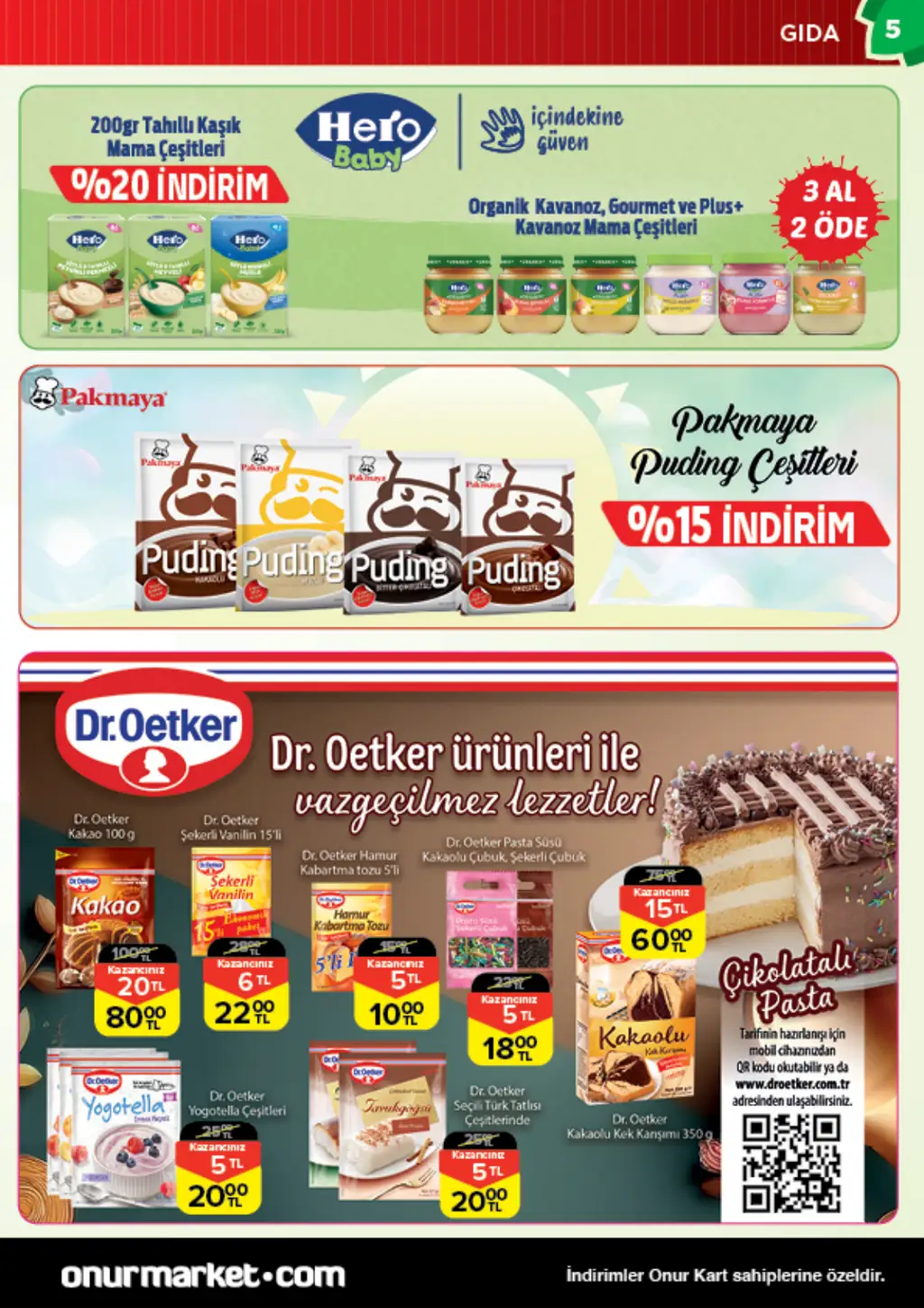 Onur Market 19 Ağustos 2025 kataloğu - Sayfa 1