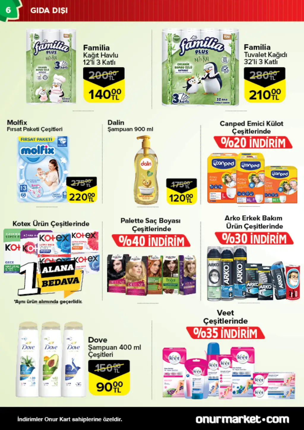 Onur Market 2 Eylül 2025 kataloğu - Sayfa 2