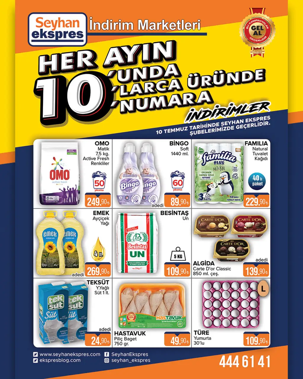 Seyhan Ekspres 10 Temmuz 2025 kataloğu - Sayfa 1