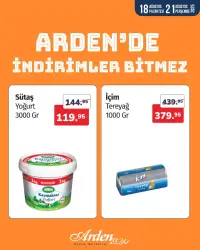 Arden 18 Ağustos 2025 kataloğu