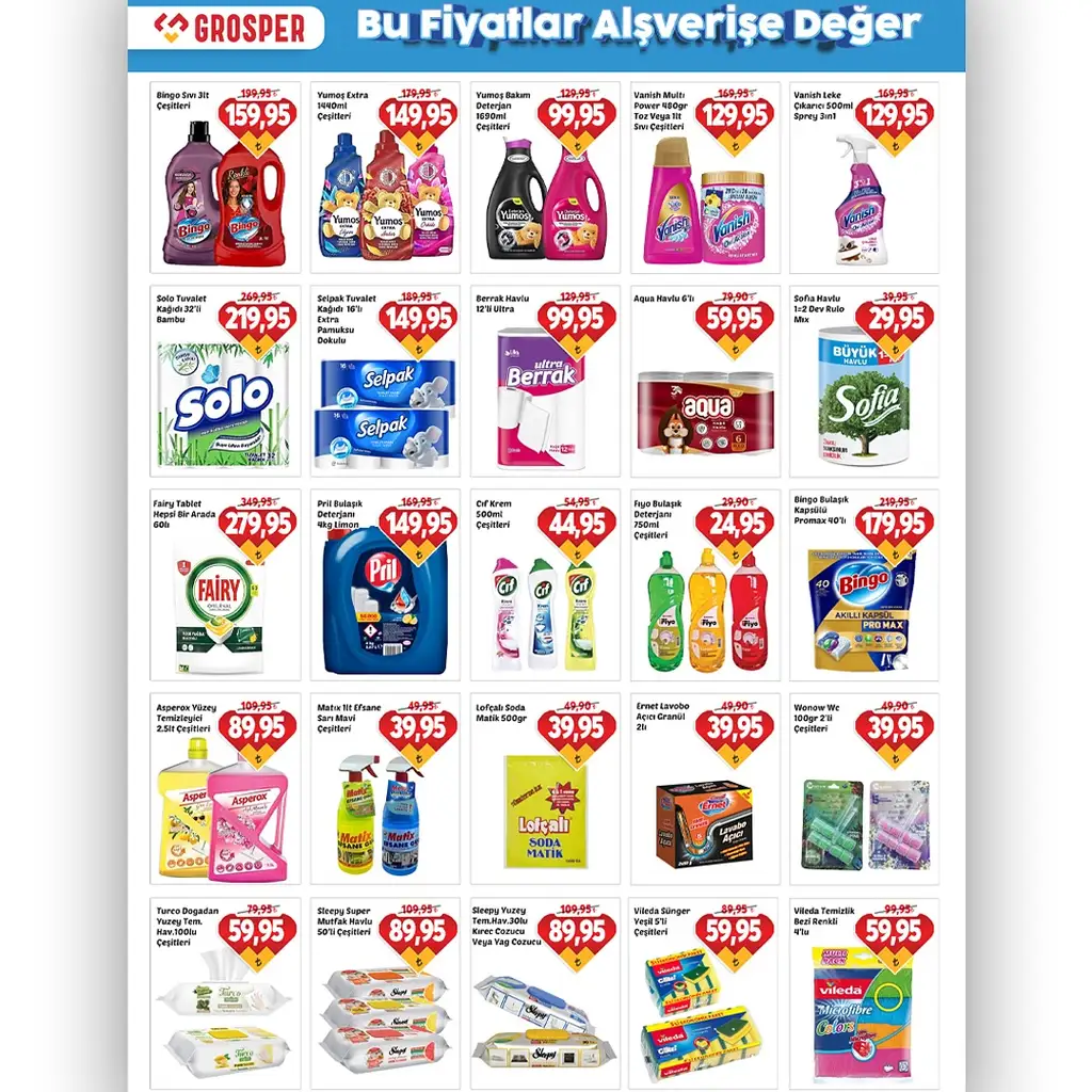 Grosper 20 Ağustos 2025 kataloğu - Sayfa 1