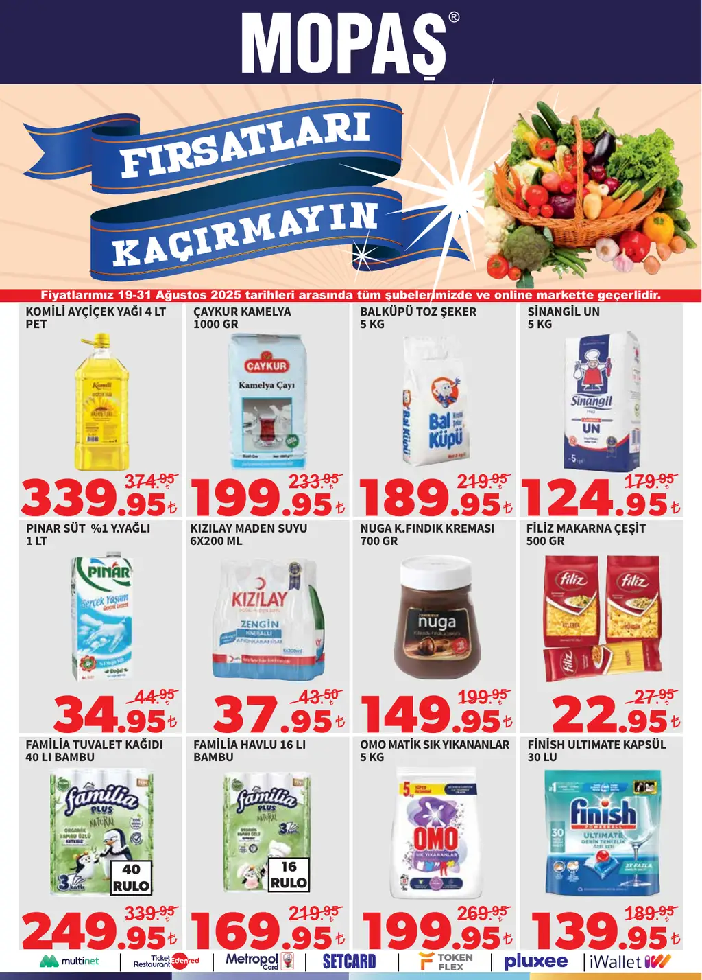 Mopaş 19 Ağustos 2025 kataloğu - Sayfa 1