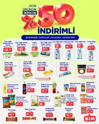 Bim 12 - 15 Eylül 2025 Aynı Ürünün İkinicisi Indirimi
