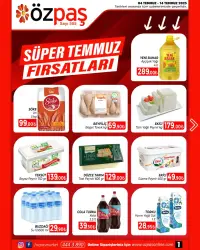 Özpaş 4 Temmuz 2025 kataloğu