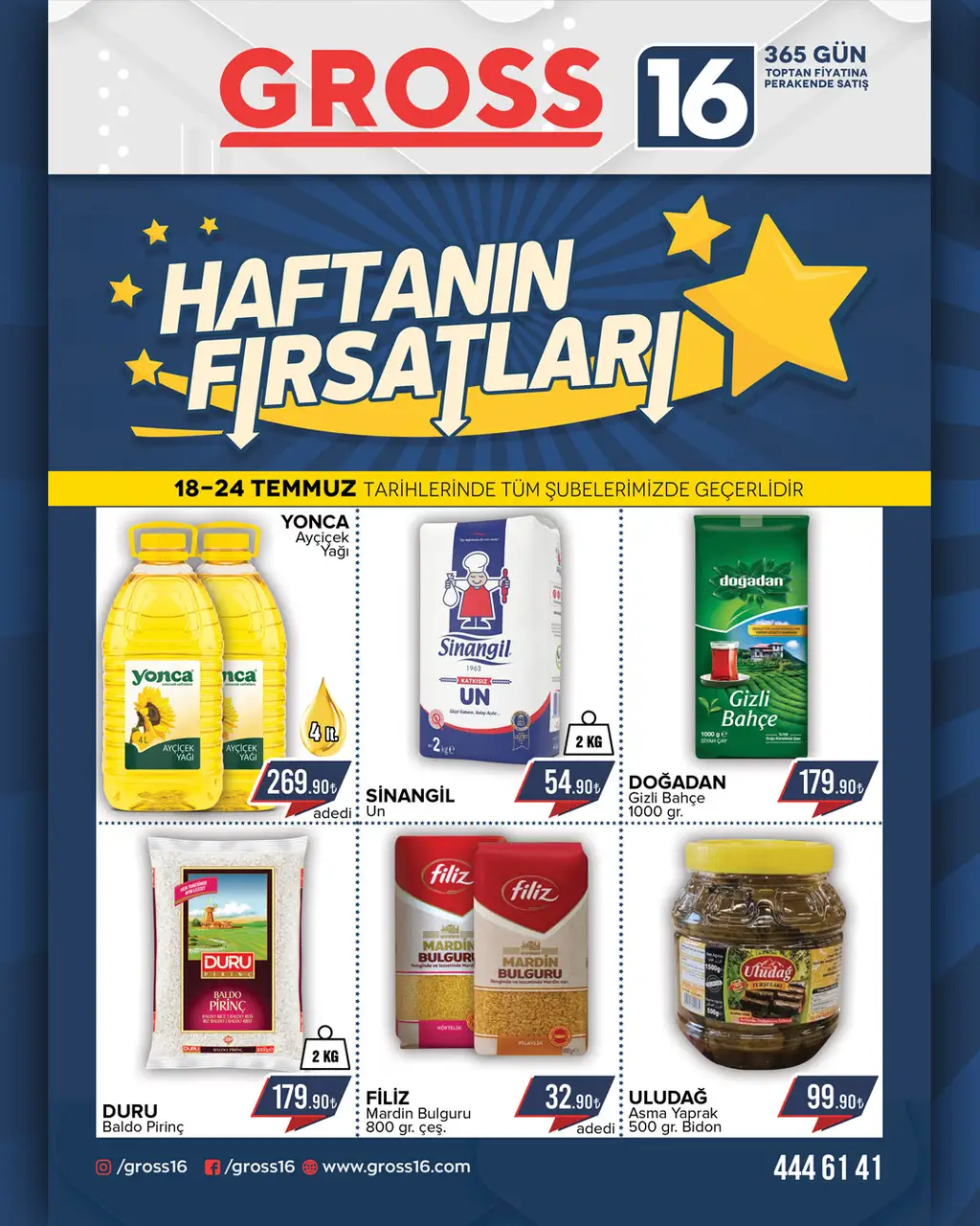 Gross 16 18 Temmuz 2025 kataloğu - Sayfa 1