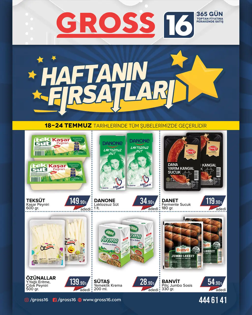 Gross 16 18 Temmuz 2025 kataloğu - Sayfa 1