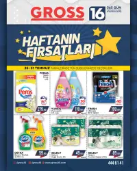 Gross 16 25 Temmuz 2025 kataloğu