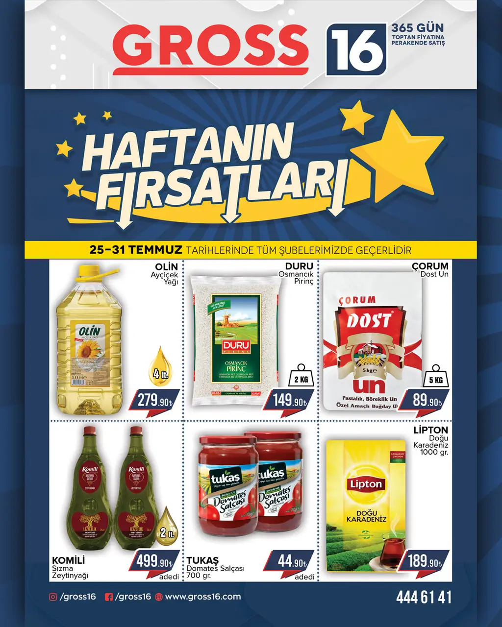 Gross 16 25 Temmuz 2025 kataloğu - Sayfa 1