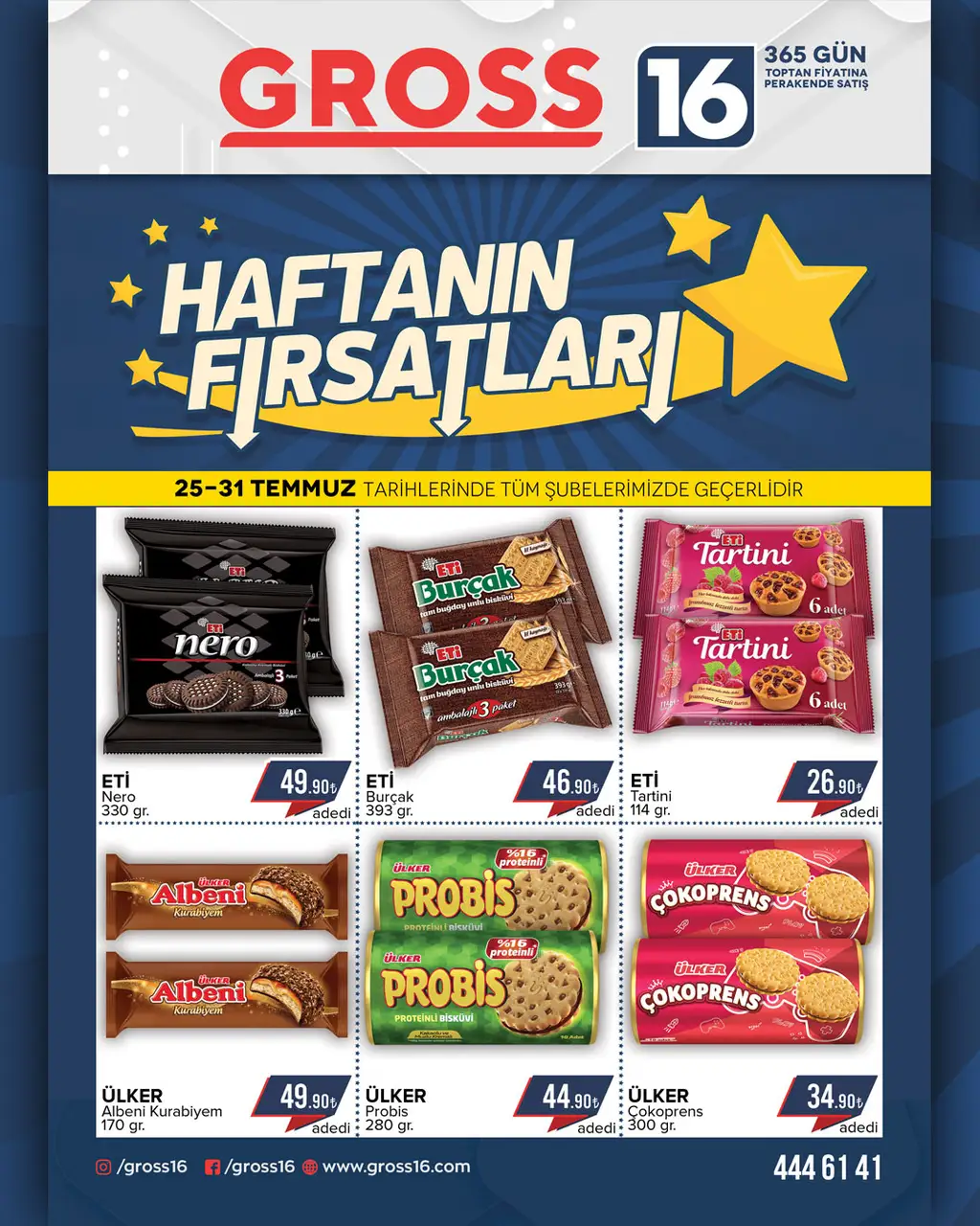 Gross 16 25 Temmuz 2025 kataloğu - Sayfa 1