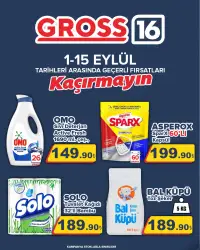 Gross 16 1 Eylül 2025 kataloğu