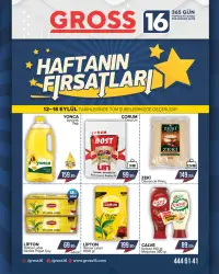 Gross 16 12 Eylül 2025 kataloğu