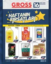 Gross 16 Broşürü 26 Eylül 2025 