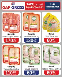 Gap Gross Market 11 Temmuz 2025 kataloğu