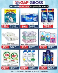 Gap Gross Market 13 Temmuz 2025 kataloğu