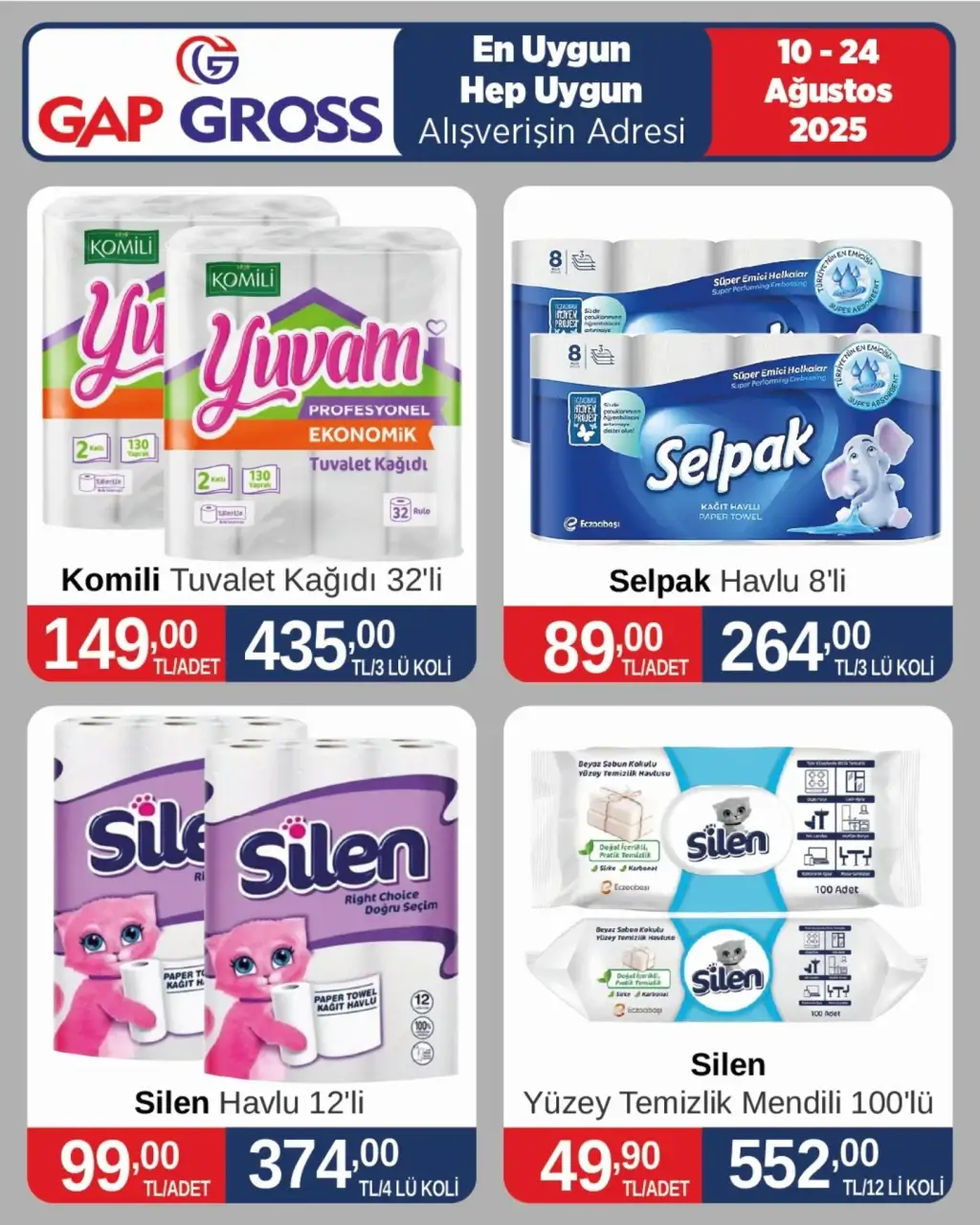 Gap Gross Market 10 Ağustos 2025 kataloğu - Sayfa 2