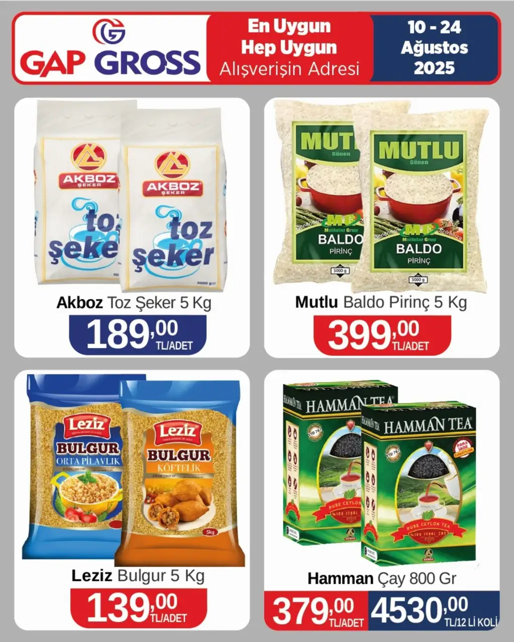 Gap Gross Market 10 Ağustos 2025 kataloğu - Sayfa 2