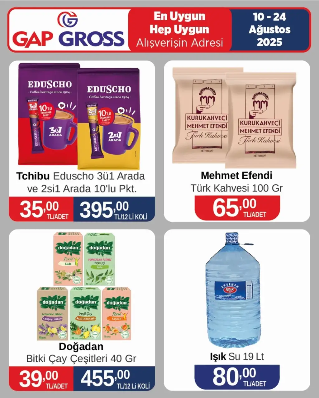 Gap Gross Market 10 Ağustos 2025 kataloğu - Sayfa 2