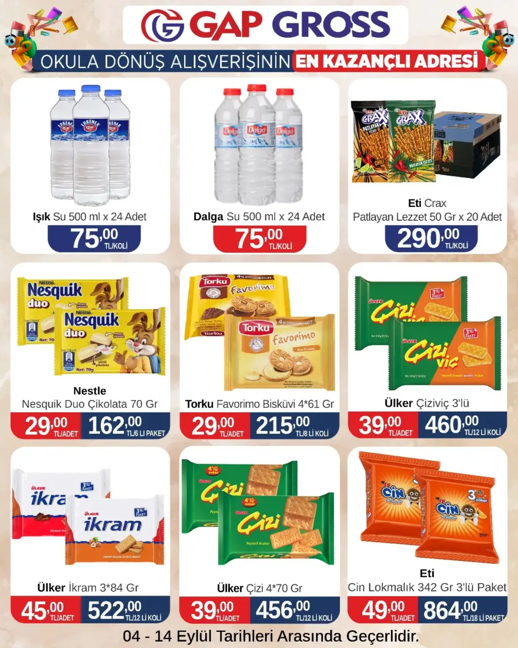 Gap Gross Market 4 Eylül 2025 kataloğu - Sayfa 2