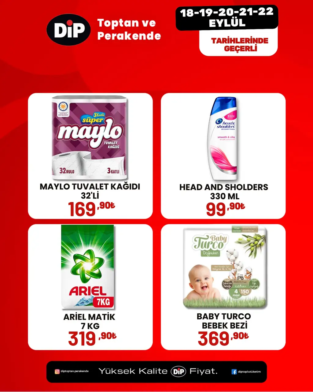 Dip Toptan ve Perakende 18 Eylül 2025 kataloğu - Sayfa 1