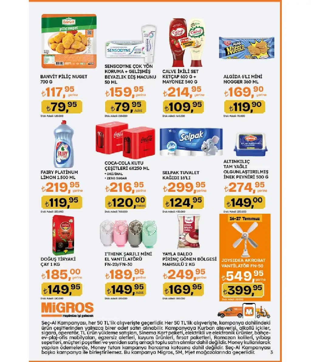 Migros 10 Temmuz 2025 Kataloğu - Sayfa 3
