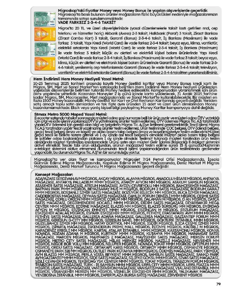Migros 10 Temmuz 2025 Kataloğu - Sayfa 1
