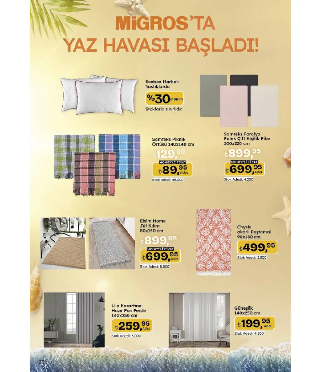 Migros 10 - 23 Temmuz 2025 Yaz kampanyası Kataloğu - Sayfa 2
