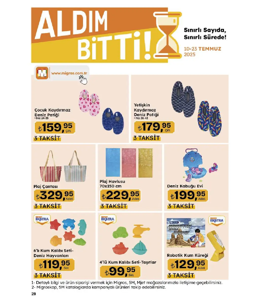 Migros 10 - 23 Temmuz 2025 Yaz kampanyası Kataloğu - Sayfa 4