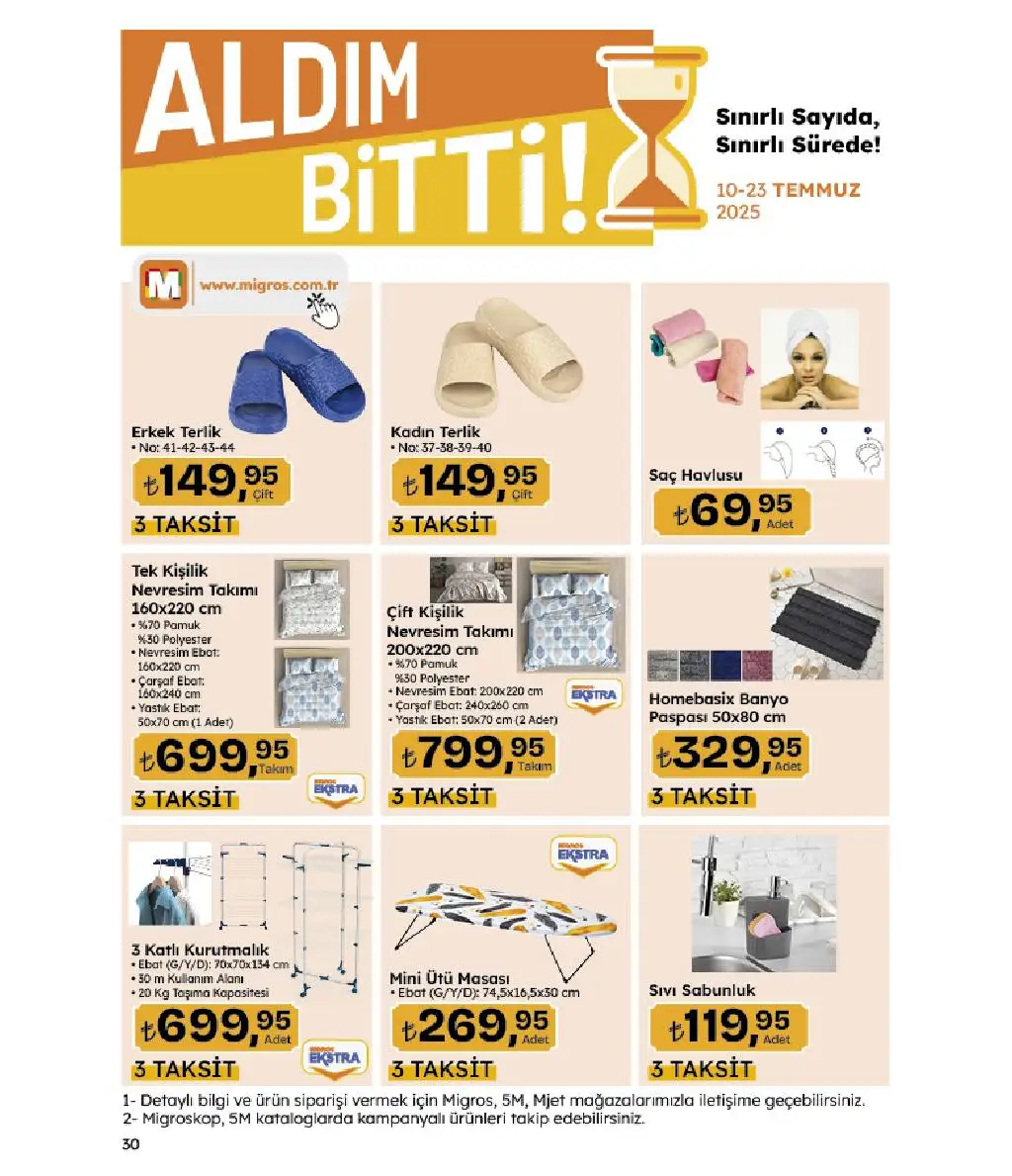 Migros 10 - 23 Temmuz 2025 Yaz kampanyası Kataloğu - Sayfa 6