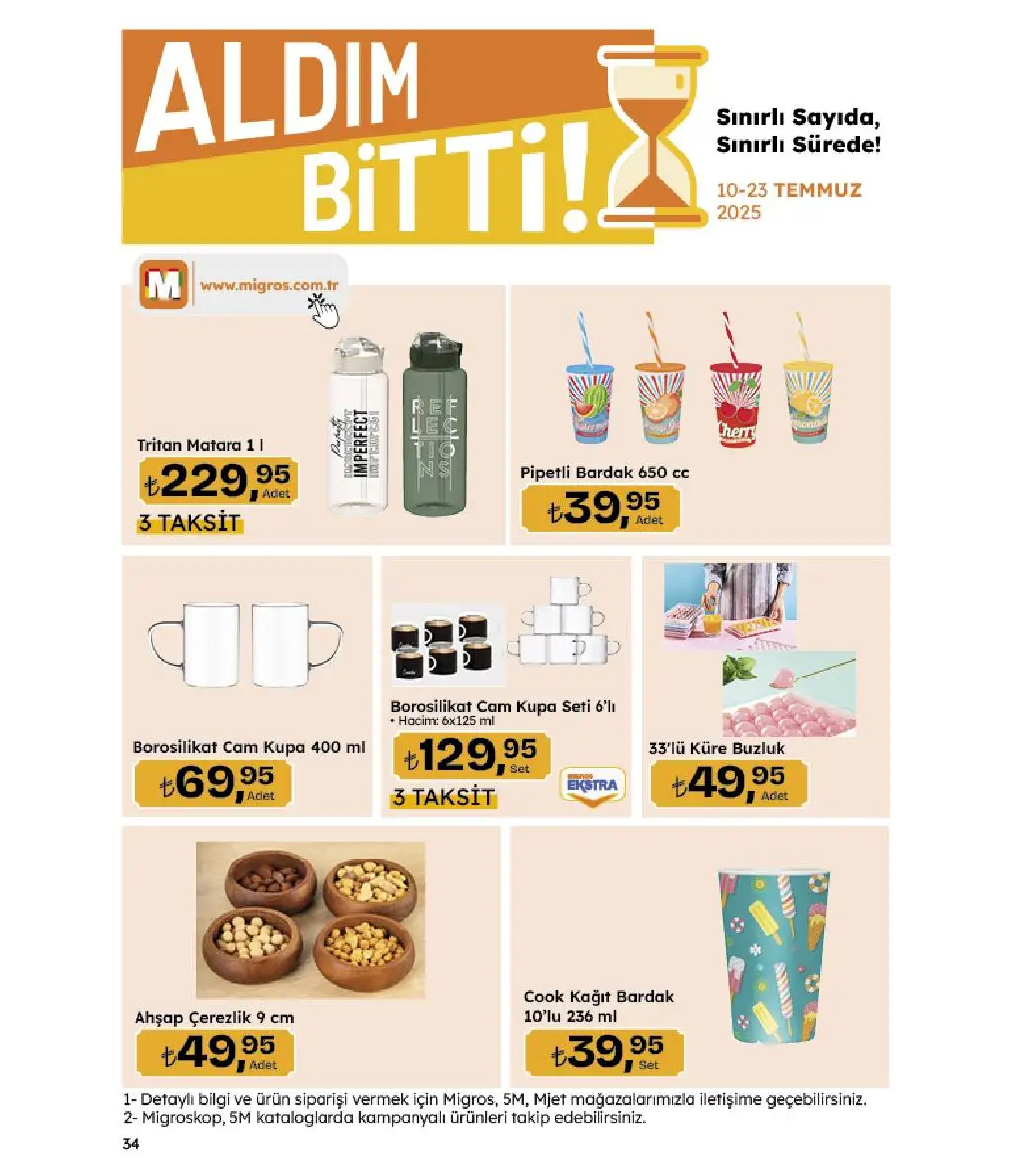 Migros 10 - 23 Temmuz 2025 Yaz kampanyası Kataloğu - Sayfa 4