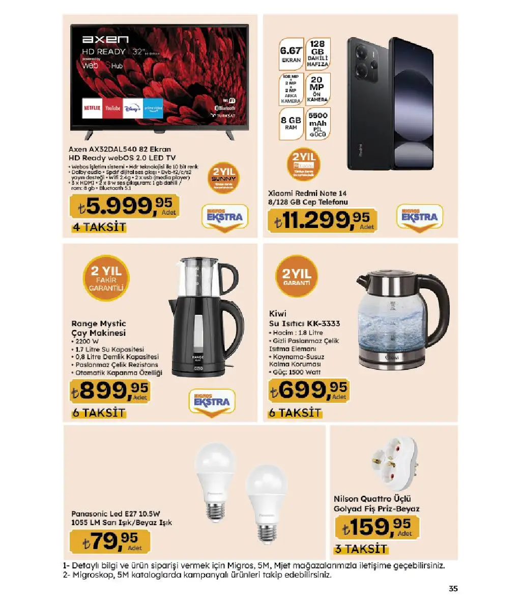 Migros 10 - 23 Temmuz 2025 Yaz kampanyası Kataloğu - Sayfa 5