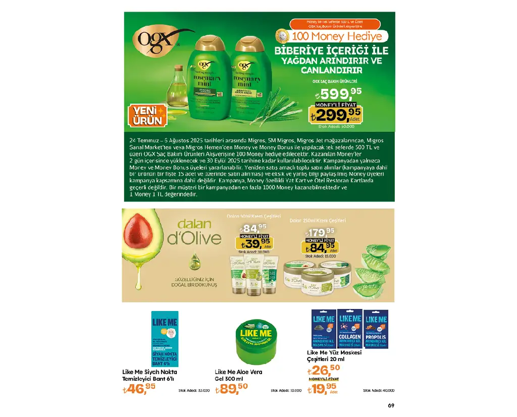 Migros 24 Temmuz 2025 Kataloğu - Sayfa 1