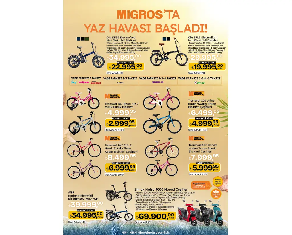 Migros 24 Temmız 2025 Yaz Kampanyası Kataloğu - Sayfa 5