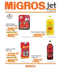 Migros Jet 7 - 20 Ağustos 2025 Kataloğu