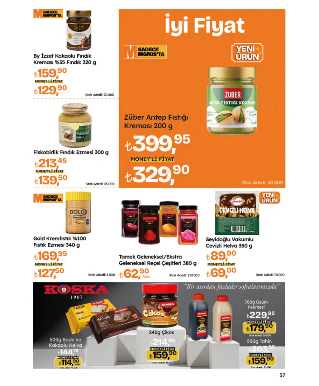 5M Migros Broşürü 7 Ağustos 2025  - Sayfa 1