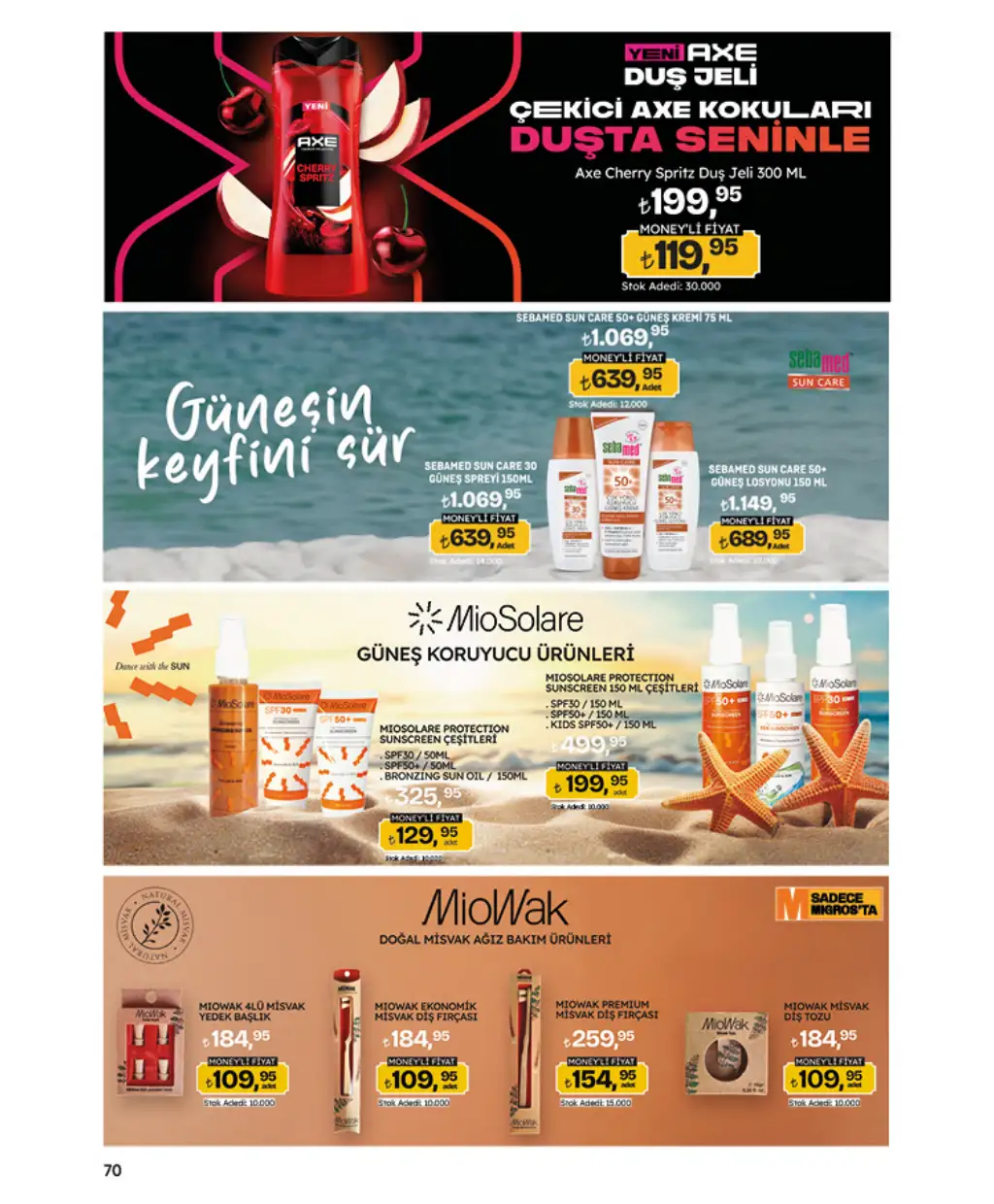 5M Migros Broşürü 7 Ağustos 2025  - Sayfa 4