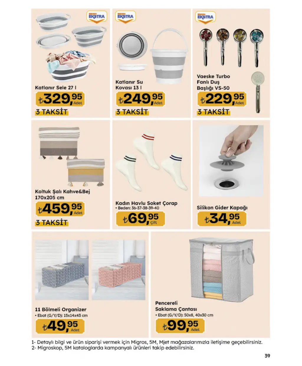 5M Migros Broşürü 7 Ağustos 2025  - Sayfa 3
