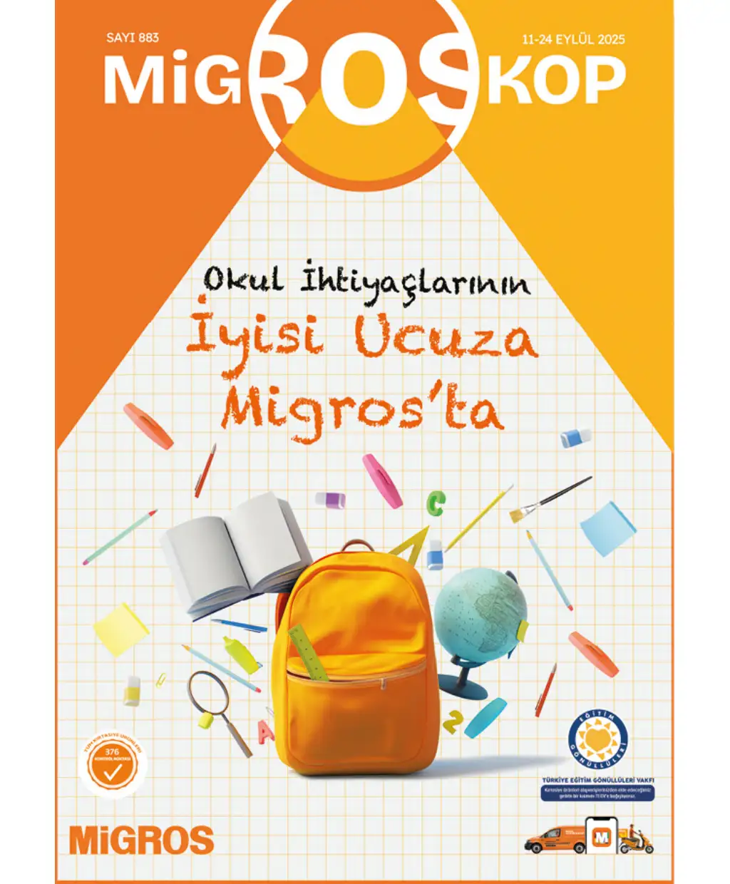 Migros 11 Eylül 2025 Kataloğu - Sayfa 1