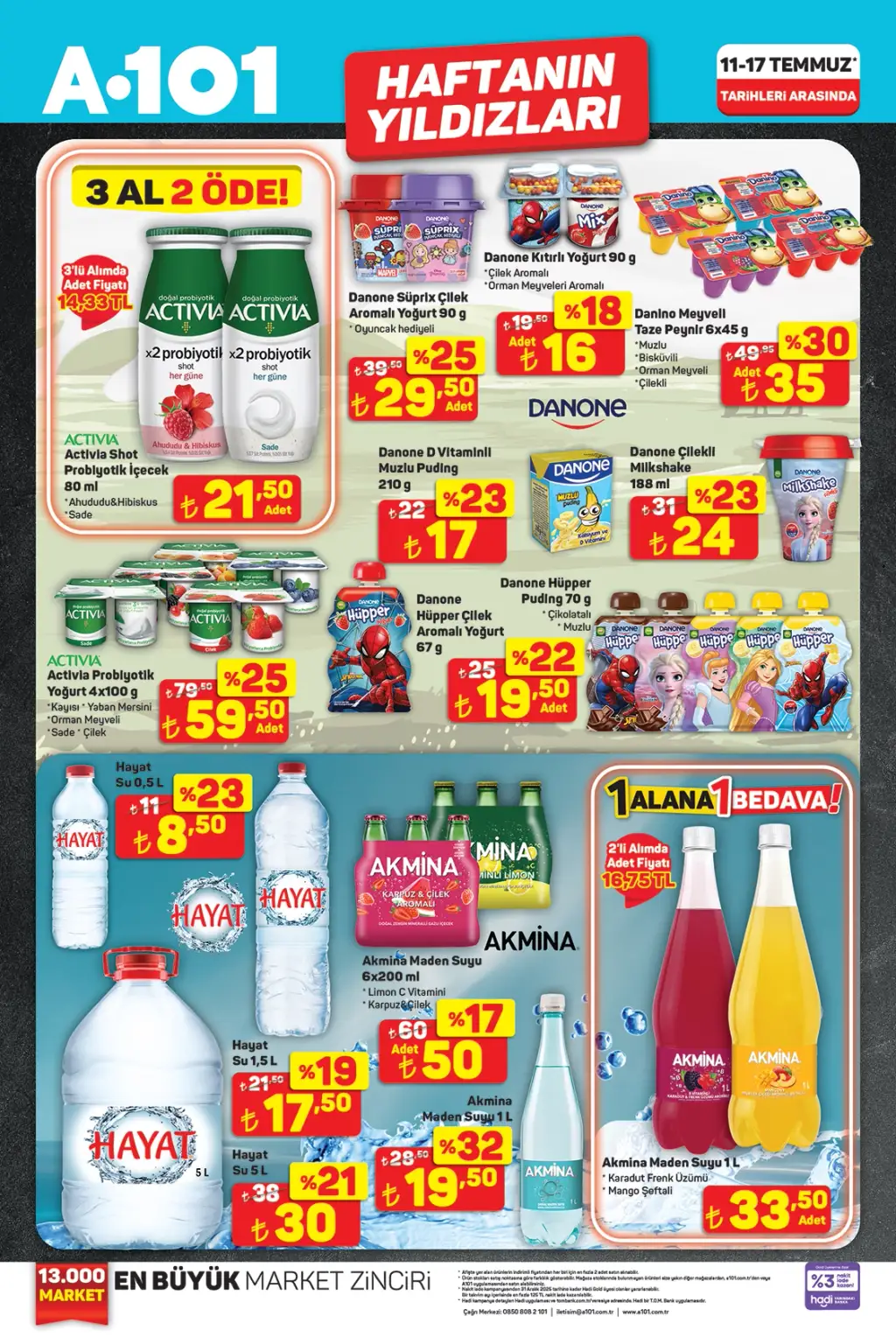 A101 11 Temmuz 2025 Kataloğu - Sayfa 1