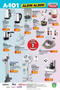 A101 17 Temmuz 2025 Kataloğu