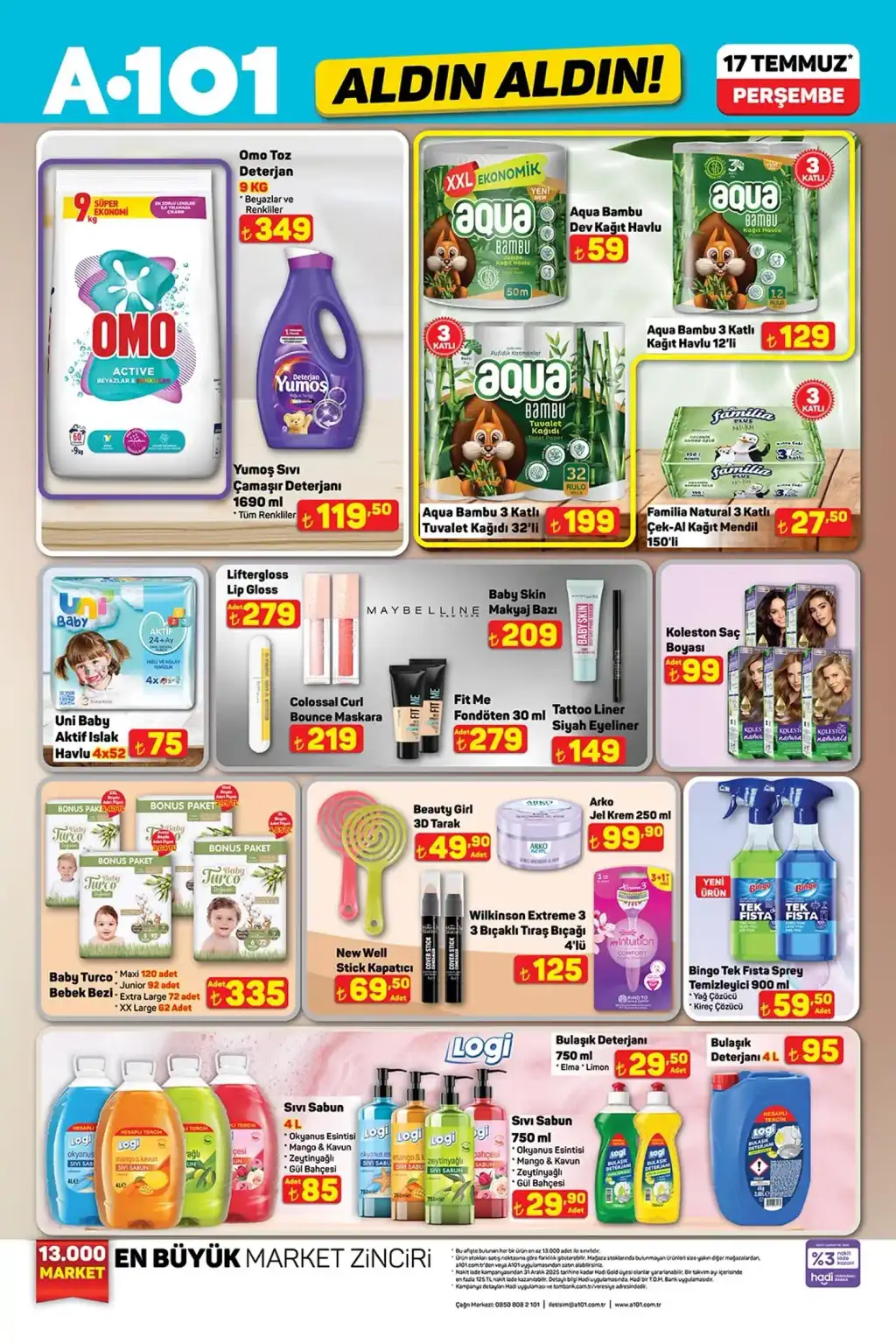 A101 17 Temmuz 2025 Kataloğu - Sayfa 2