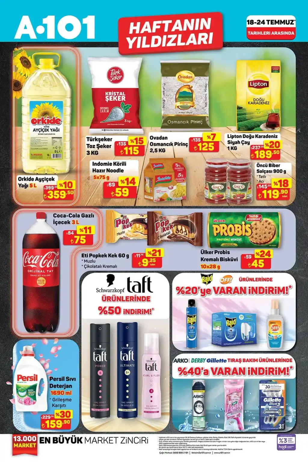 A101 18 Temmuz 2025 Kataloğu - Sayfa 1