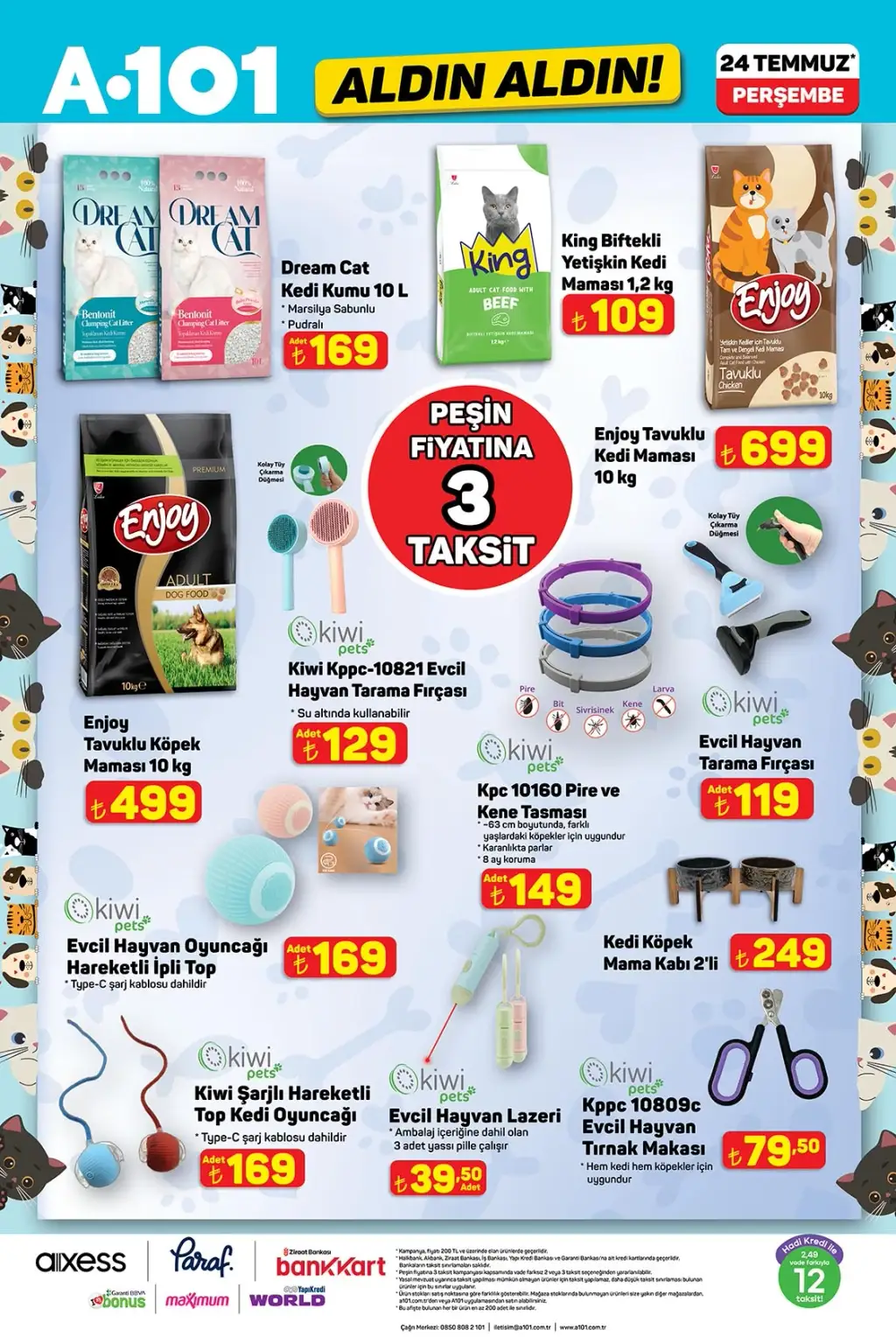 A101 24 Temmuz 2025 Kataloğu - Sayfa 1