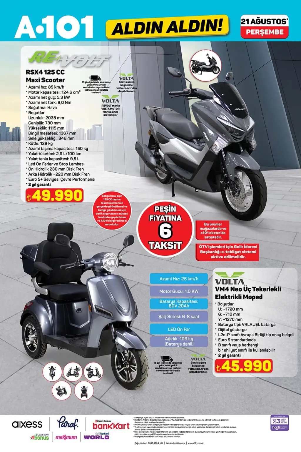 A101 21 Ağustos 2025 Kataloğu - Sayfa 1