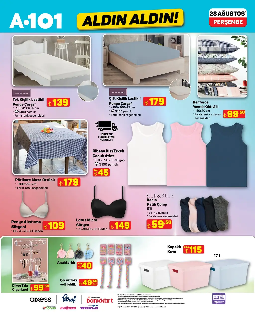A101 28 Ağustos 2025 Kataloğu - Sayfa 2
