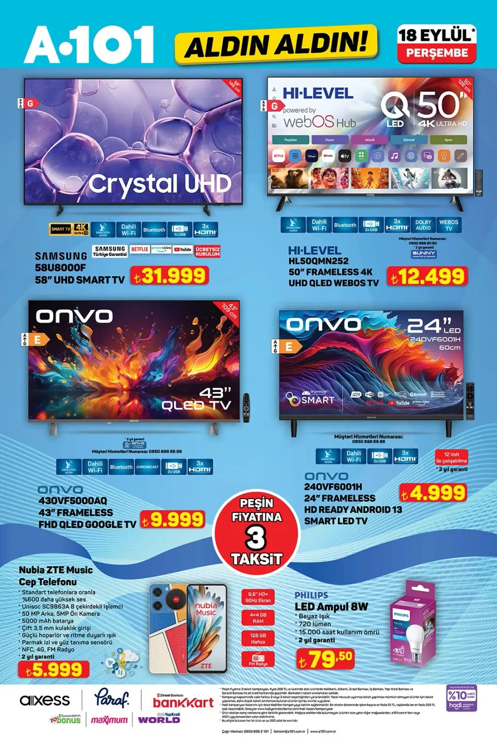 A101 18 Eylül 2025 Kataloğu - Sayfa 2