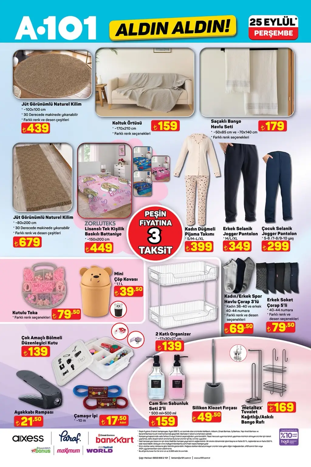 A101 25 Eylül 2025 Kataloğu - Sayfa 2
