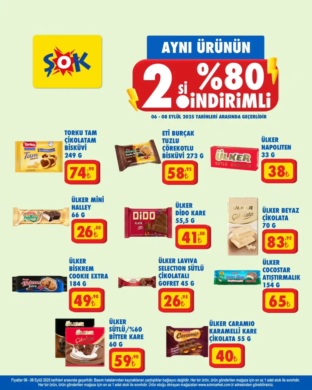 Şok 6-8 Eylül 2025 Aynı Ürünün kataloğu - Sayfa 1