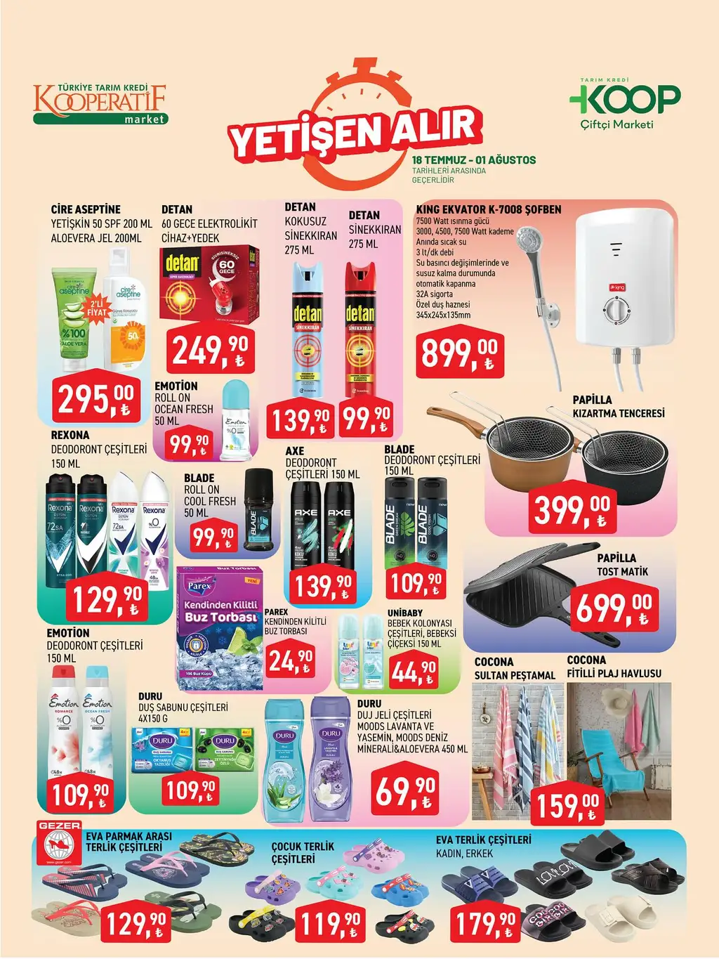 Koop 18 Temmuz 2025 kataloğu - Sayfa 1