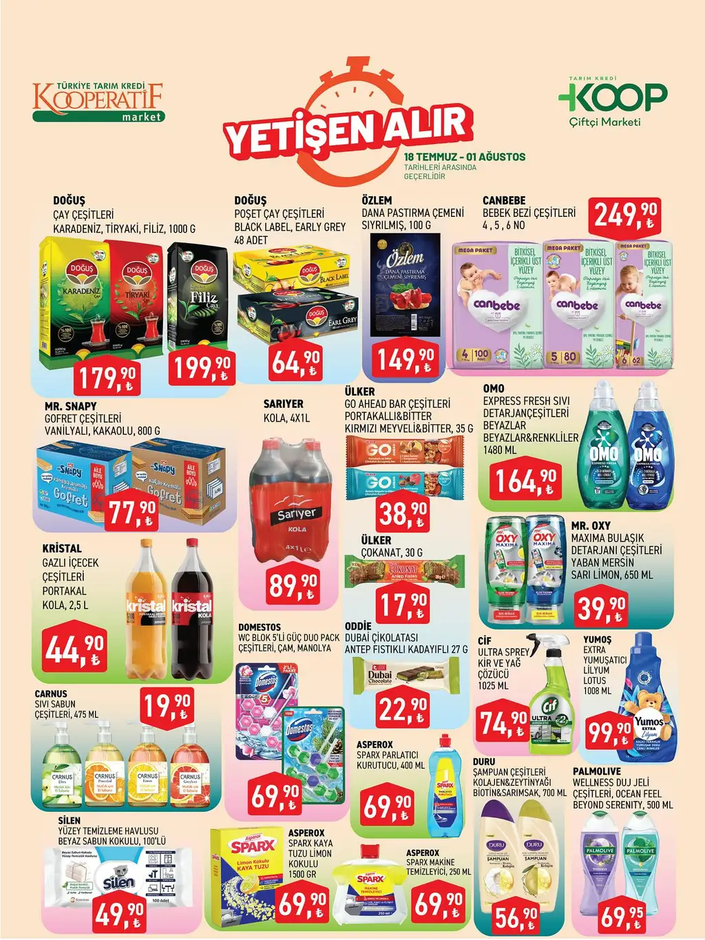 Koop 18 Temmuz 2025 kataloğu - Sayfa 1